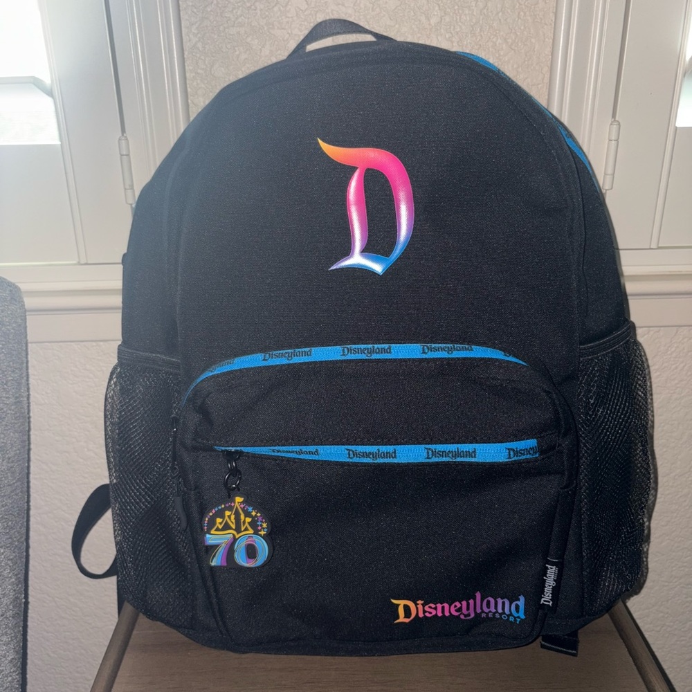 Disney Parks Disneyland 70th Anniversary Backpack